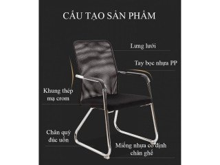 Ghế VP Chân quỳ CQ4001